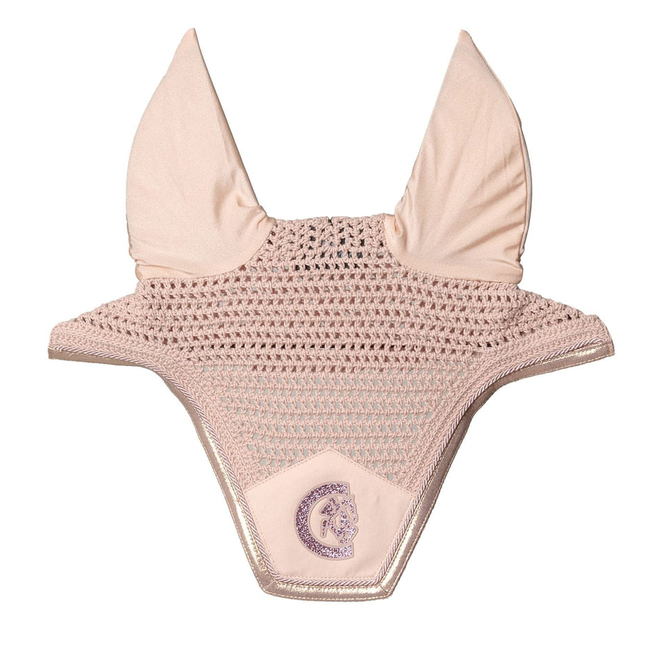 Kentucky Horsewear Wellington Sparkling Fly Veil - Old Rose