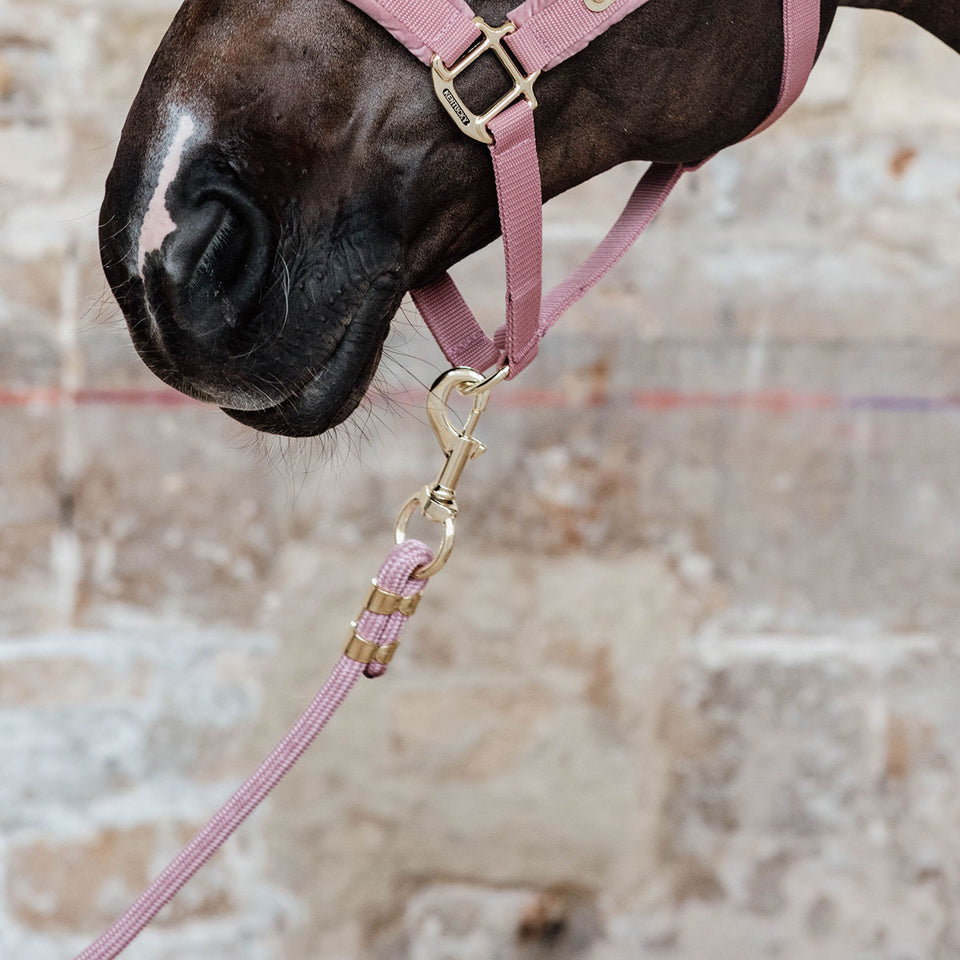 Kentucky Horsewear Lead Rope - Old Rose