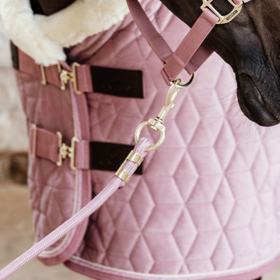 Kentucky Horsewear Lead Rope - Old Rose