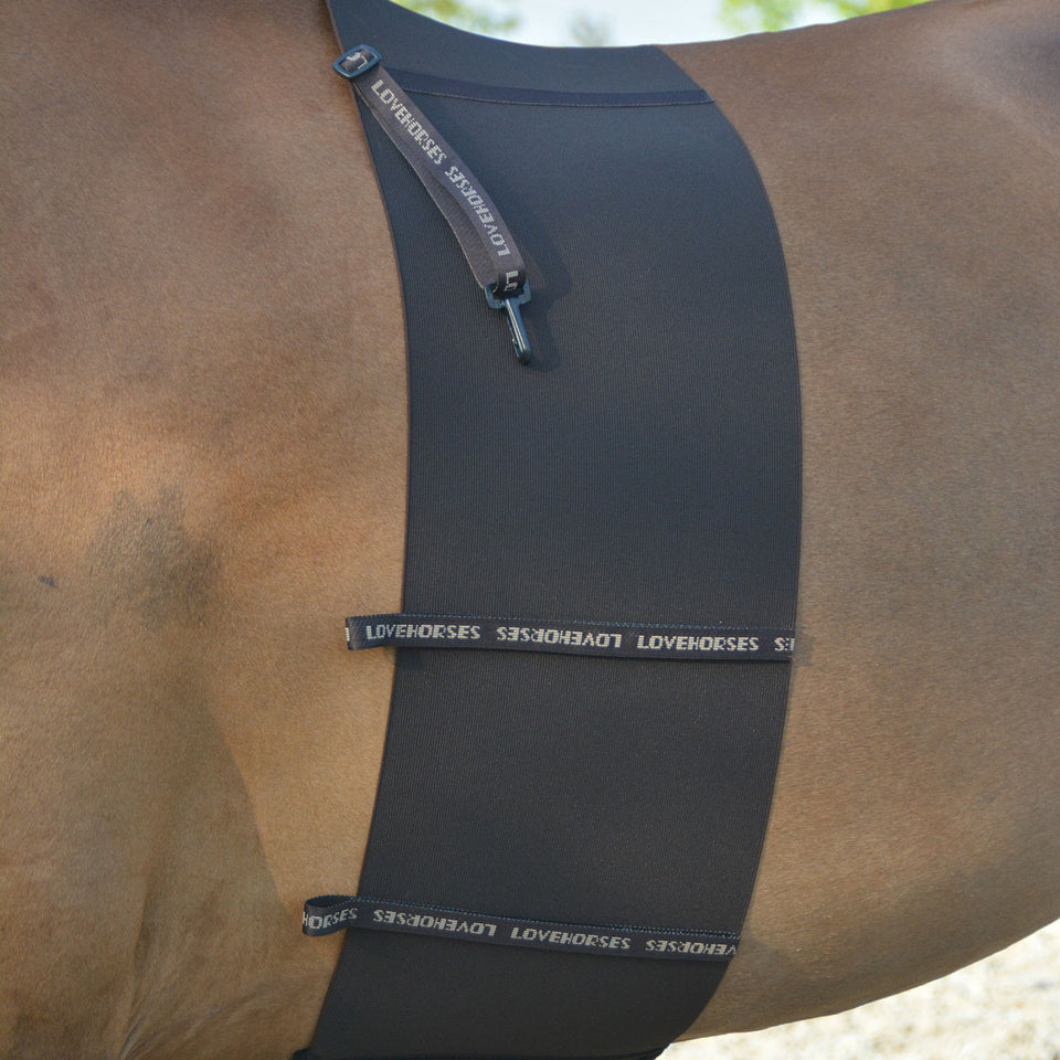 LoveHorses Deluxe Body Bandage - Dark Brown