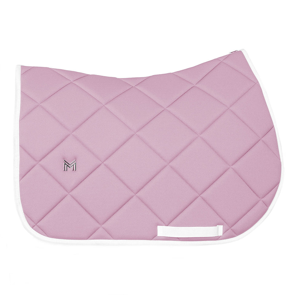 Maximilian Equestrian Crew Jumping Saddle Cloth - Mauve