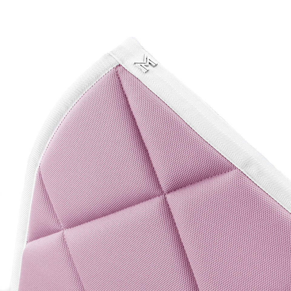 Maximilian Equestrian Crew Jumping Saddle Cloth - Mauve