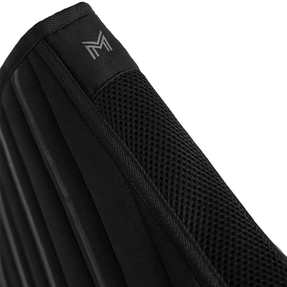Maximilian Equestrian Ego Jumping Saddle Cloth - Black