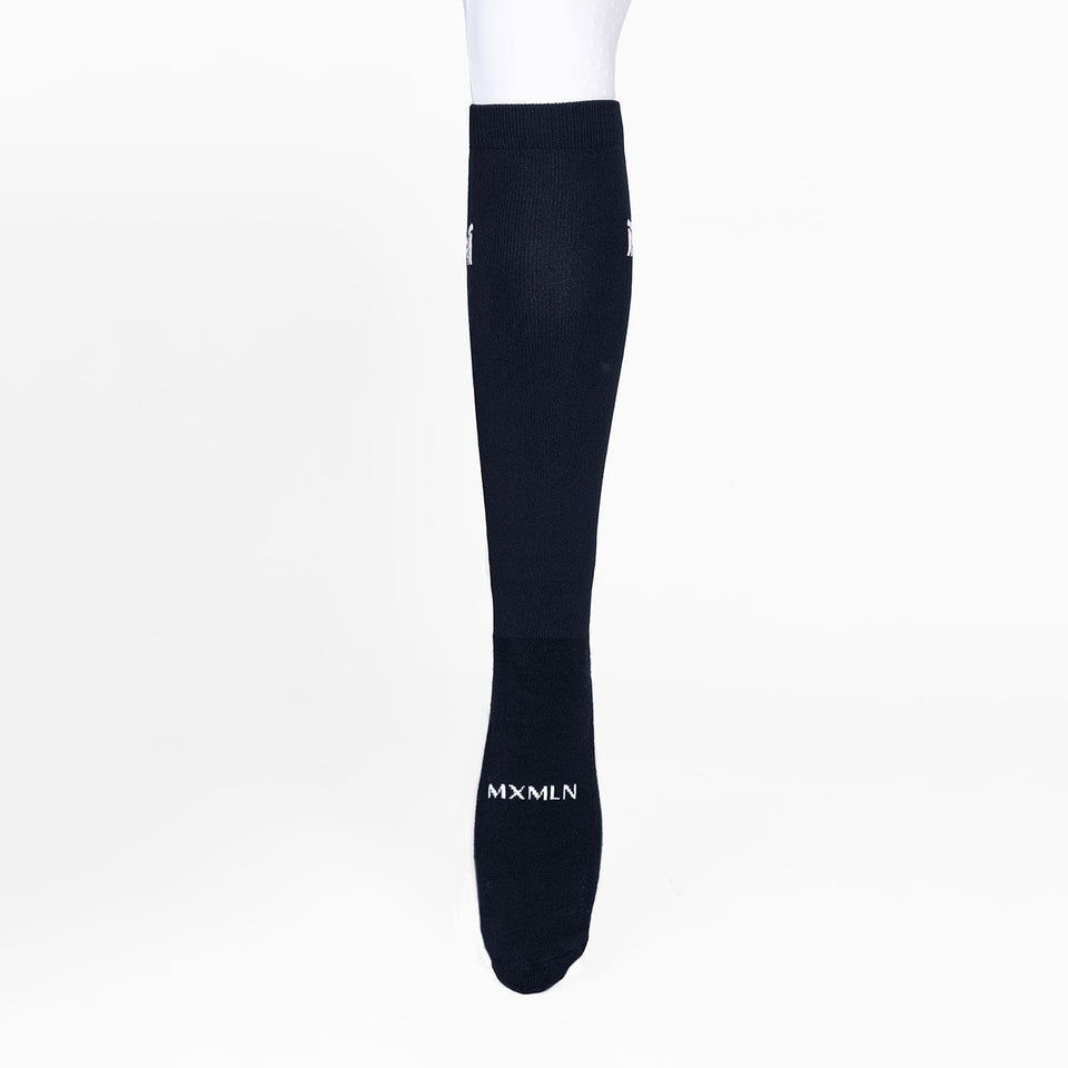 Maximilian Equestrian Flag Riding Socks - Navy