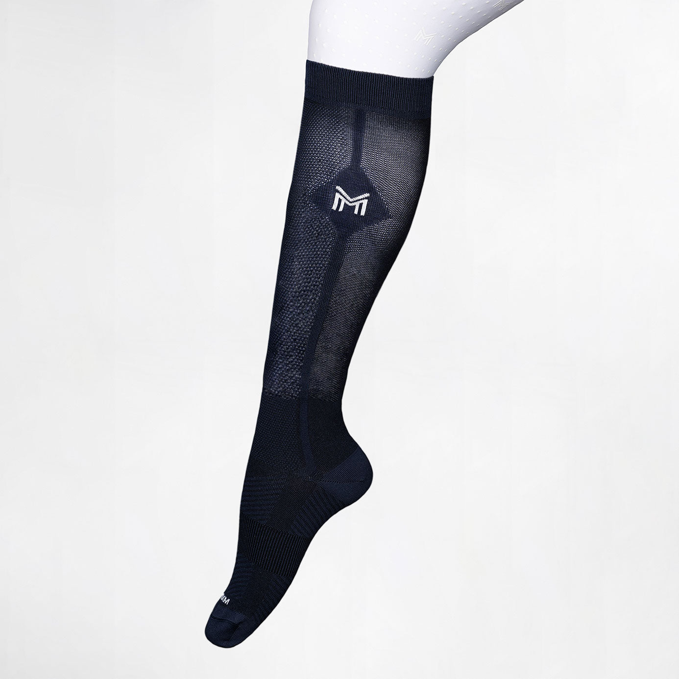 Navy Riding Socks Maximilian Equestrian Neo Horse Riding Socks | Navy & Equiport Equestrian