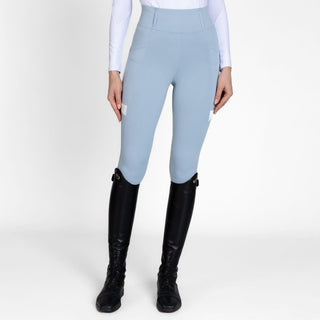 Maximilian Equestrian Tech Riding Leggings - Aqua