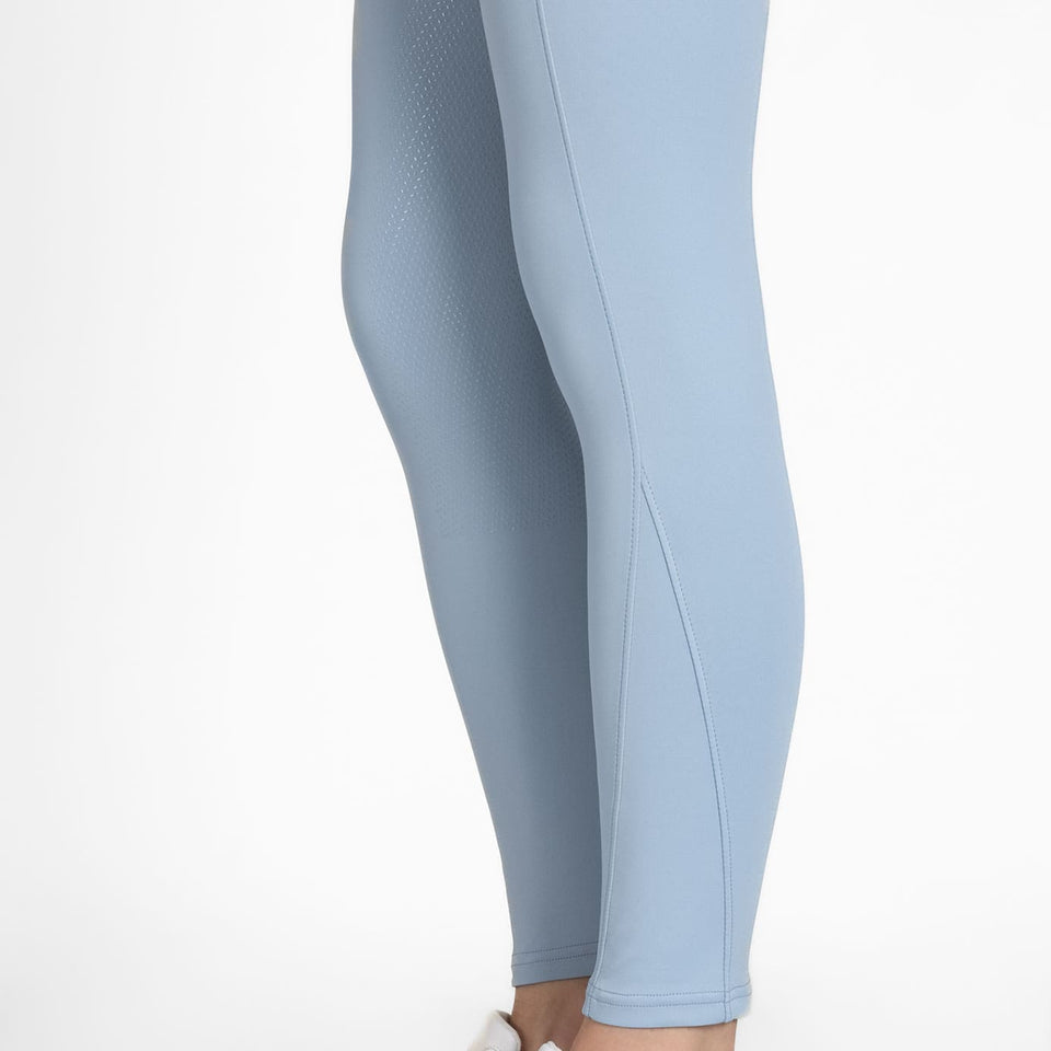 Maximilian Equestrian Tech Riding Leggings - Aqua