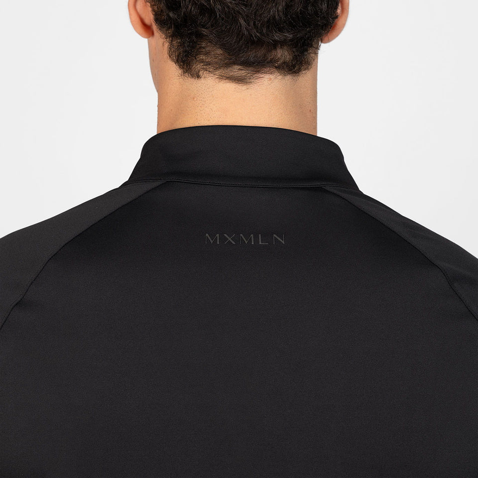 Maximilian Equestrian Men's Code Long Sleeve Base Layer - Black