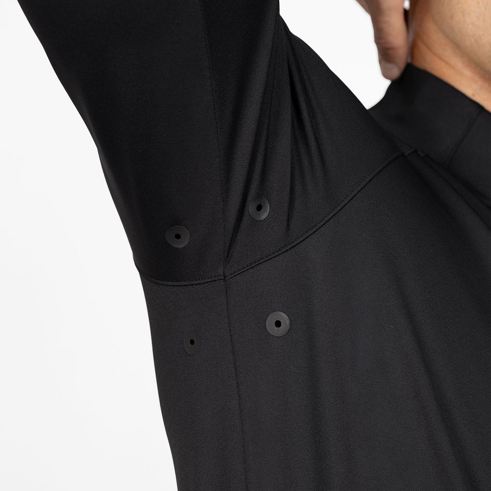 Maximilian Equestrian Men's Code Long Sleeve Base Layer - Black
