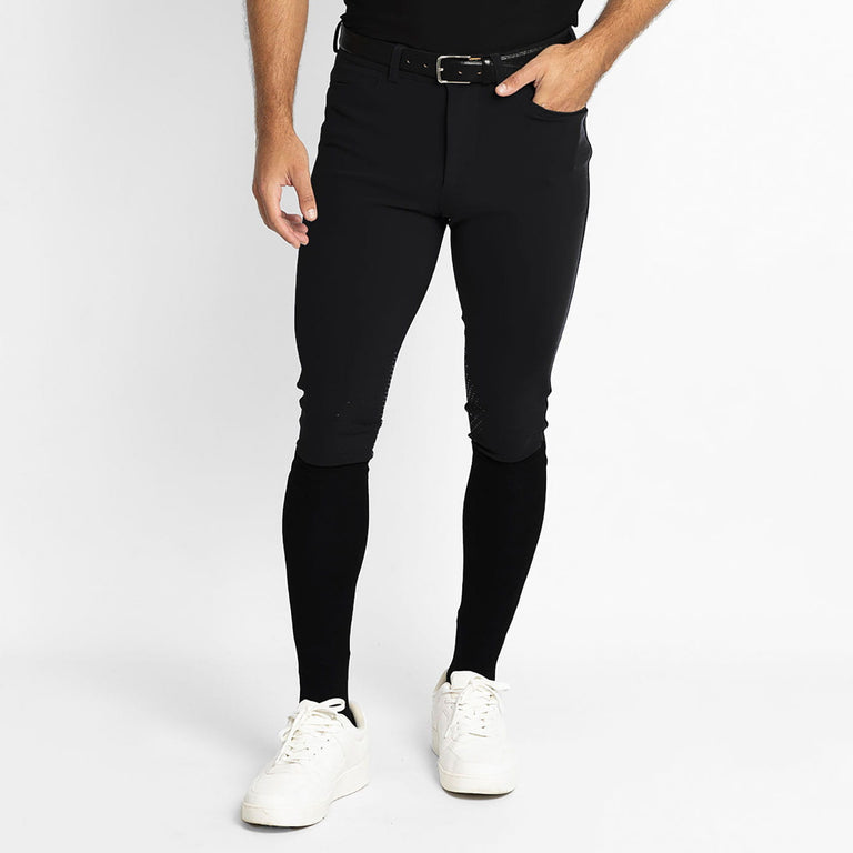 Maximilian Equestrian Men's Performance Breeches - Black