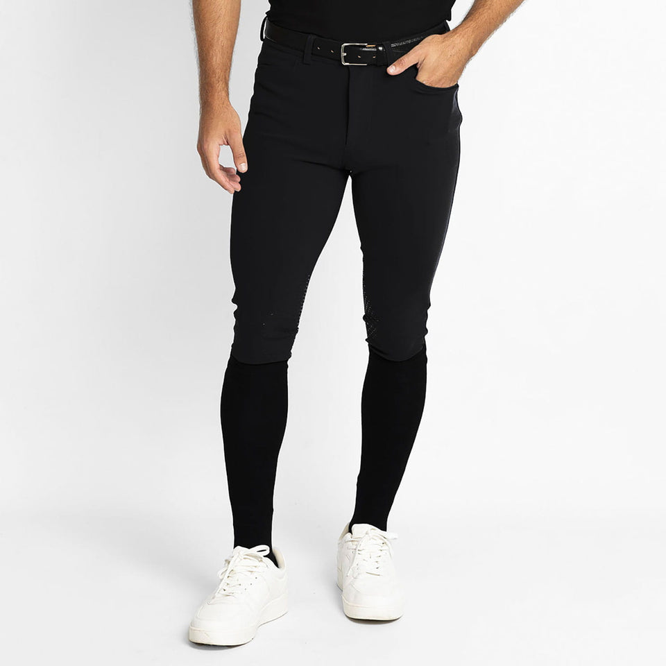 Maximilian Equestrian Men's Performance Breeches - Black