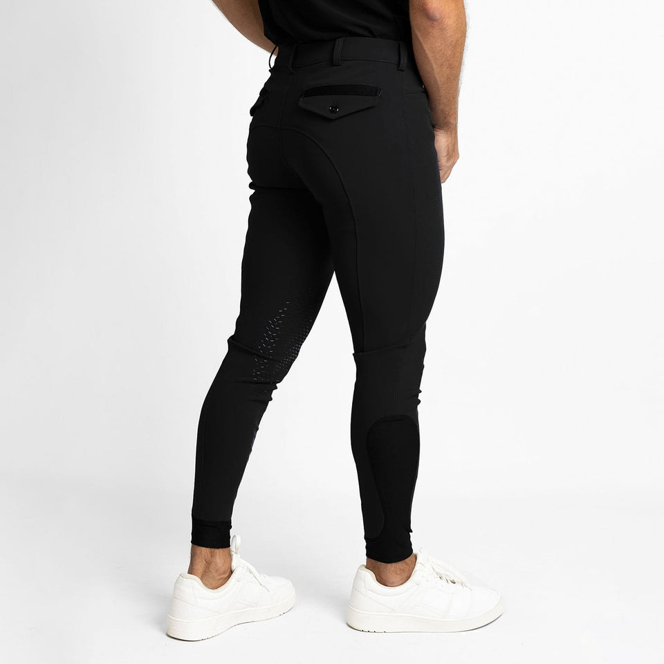 Maximilian Equestrian Men's Performance Breeches - Black