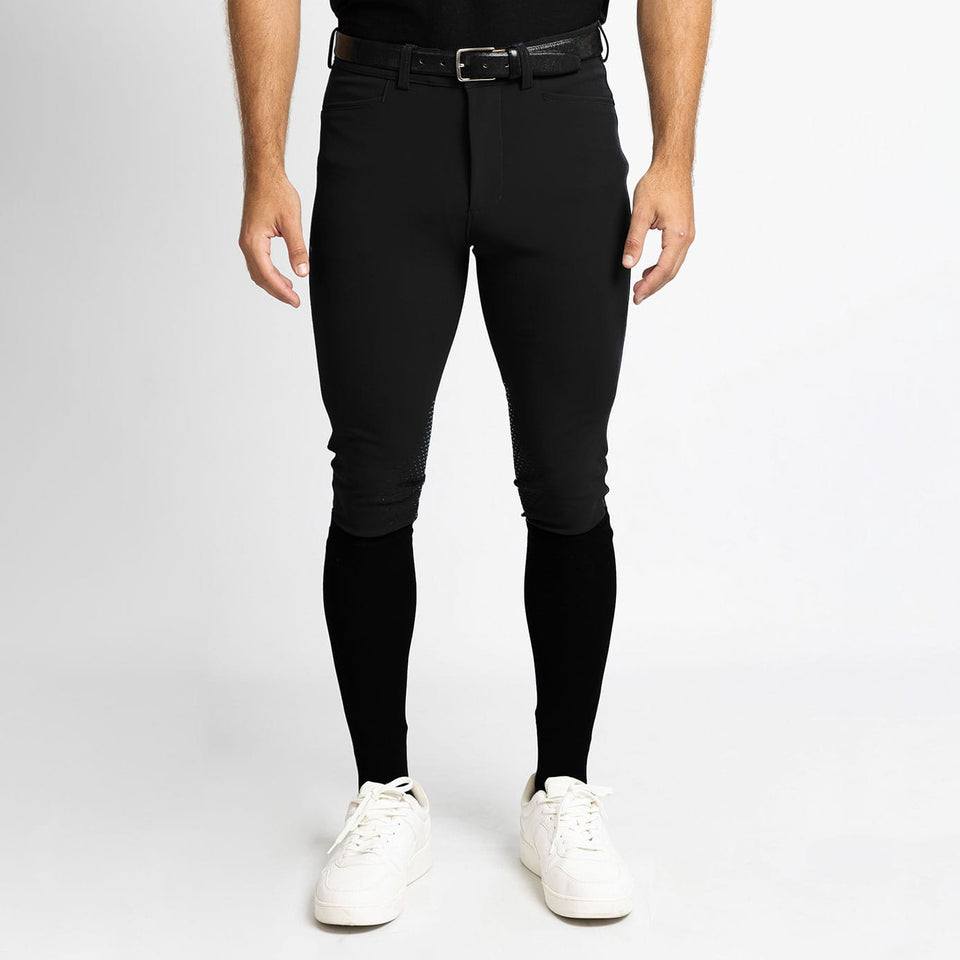 Maximilian Equestrian Men's Performance Breeches - Black