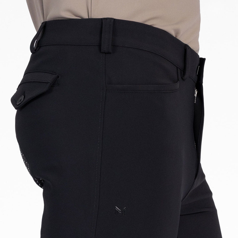 Maximilian Equestrian Men's Performance Breeches - Black