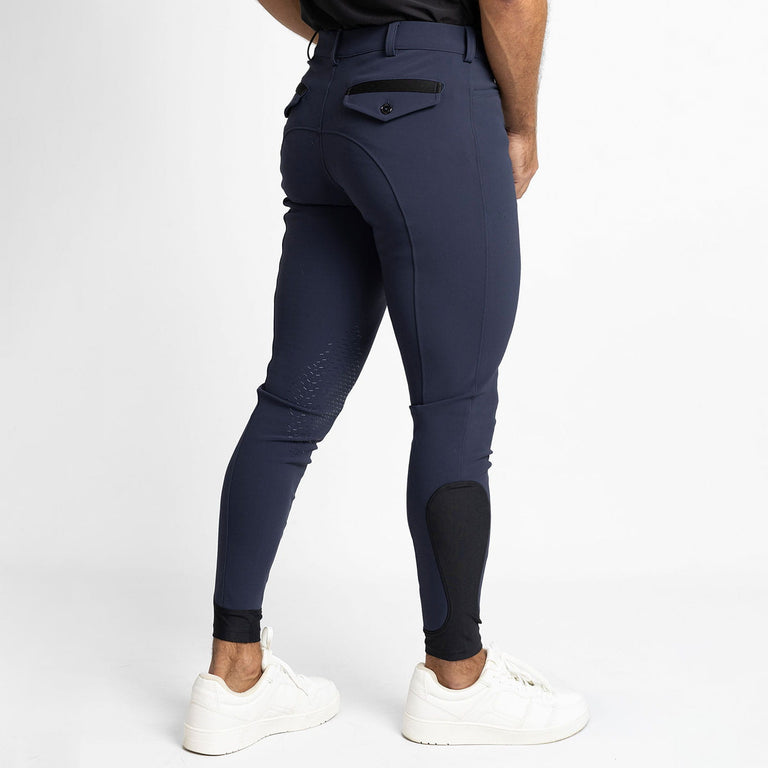Maximilian Equestrian Men's Performance Breeches - Navy