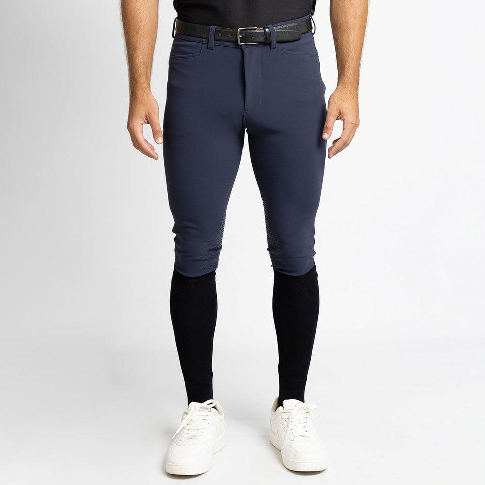 Maximilian Equestrian Men's Performance Breeches - Navy
