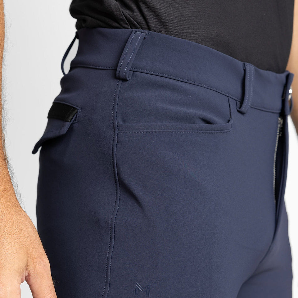 Maximilian Equestrian Men's Performance Breeches - Navy