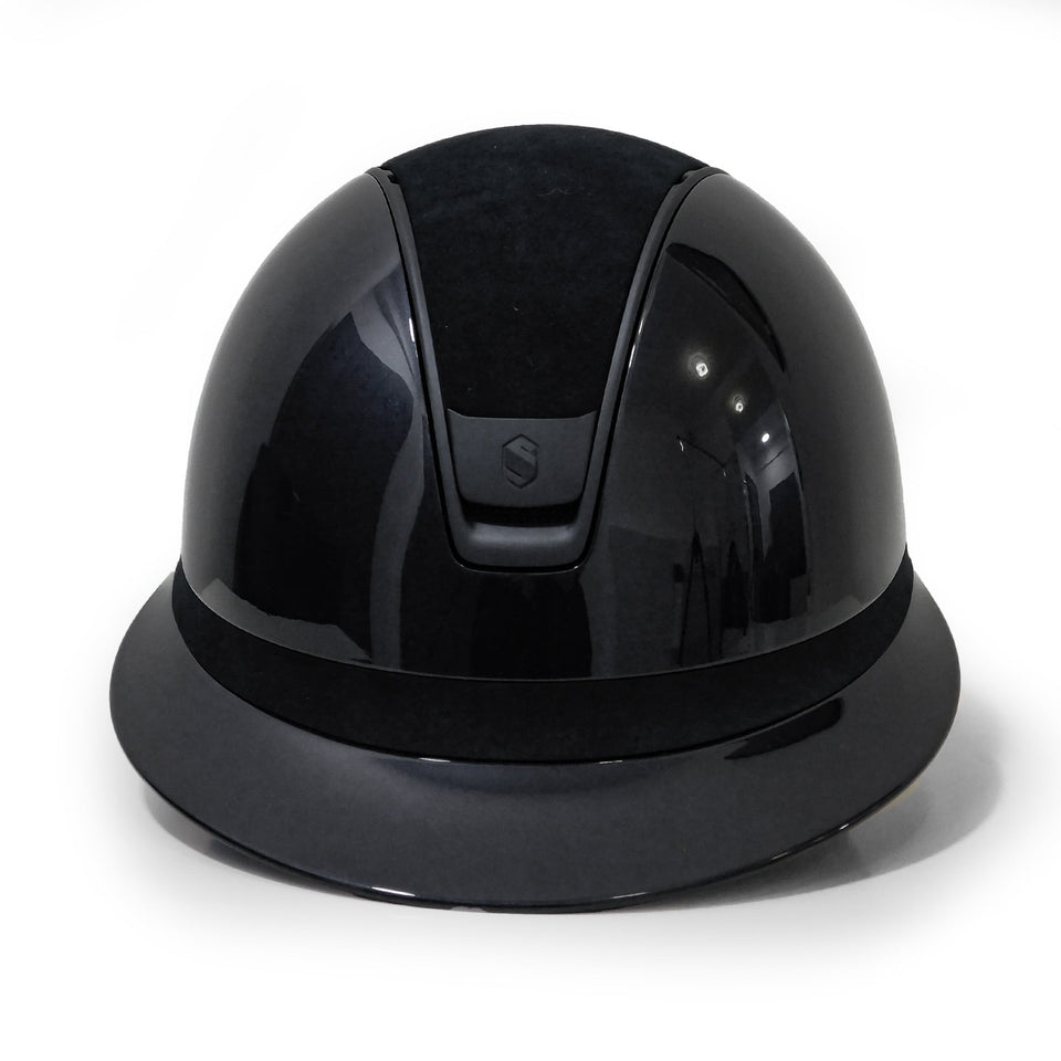 Samshield V2 Miss Shield Black Shadowglossy with Alcantara Top and Matt Black