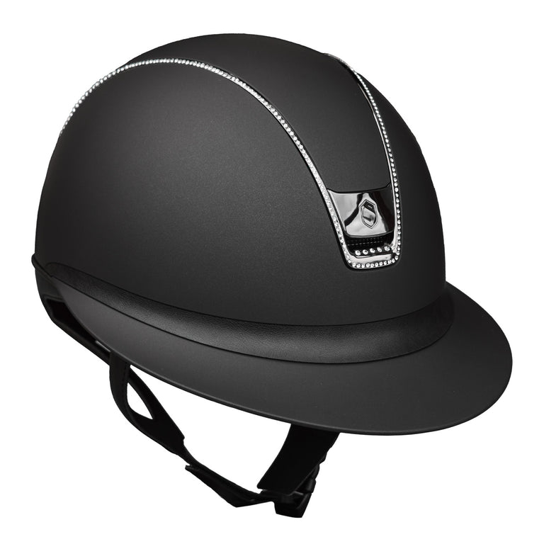Samshield V2 Miss Shield Black Shadowmatt with Dark Chrome and 300 Crystals