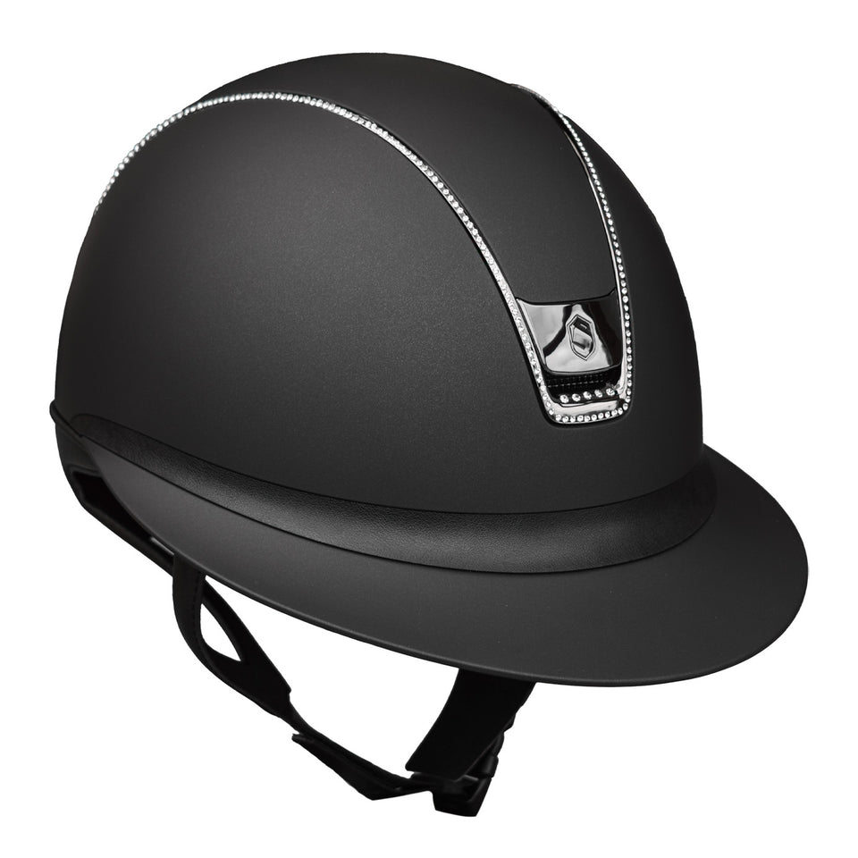 Samshield V2 Miss Shield Black Shadowmatt with Dark Chrome and 300 Crystals
