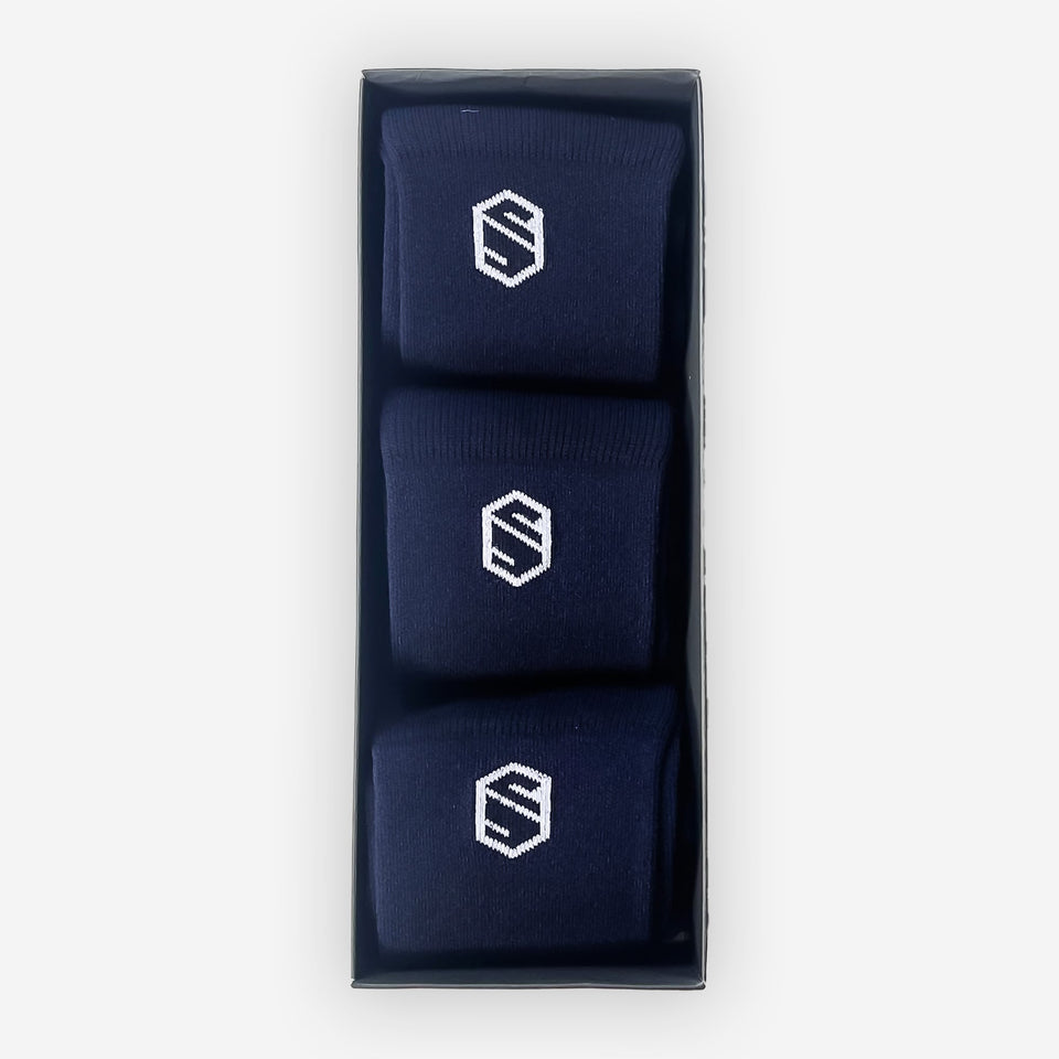 Samshield Balzane Trio Socks - Pack of 3 - Navy