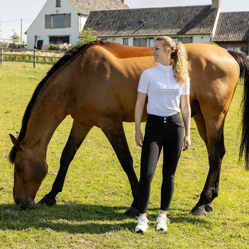 Kentucky Miami Full Grip Breeches - Black