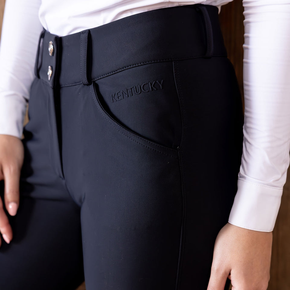 Kentucky Miami Knee Grip Breeches - Navy