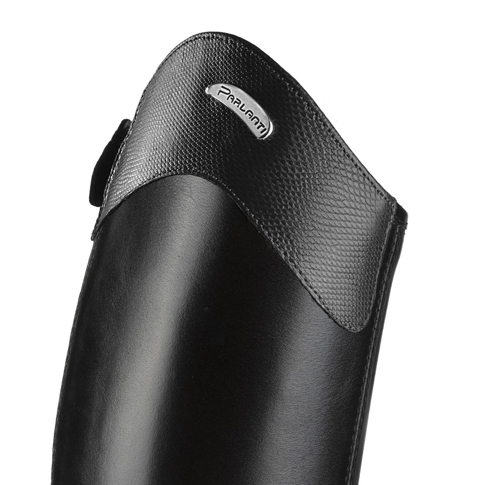 Top Riding Stock Parlanti Denver Pro Karung Snakeskin Top Riding Boots | Black ...