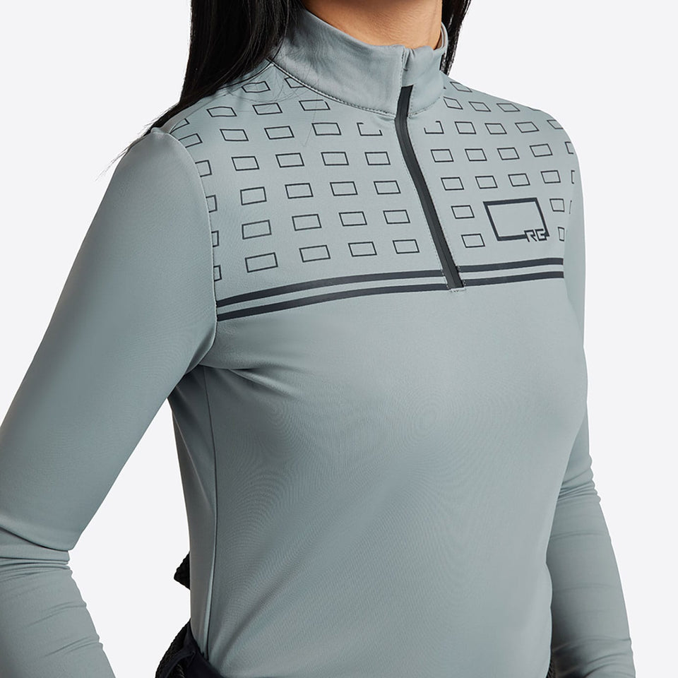 Rider's Gene Jersey Fleece Base Layer - Grey