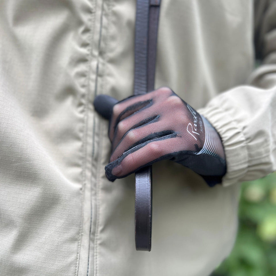 Roeckl Laila 2 Riding Gloves - Black Shadow