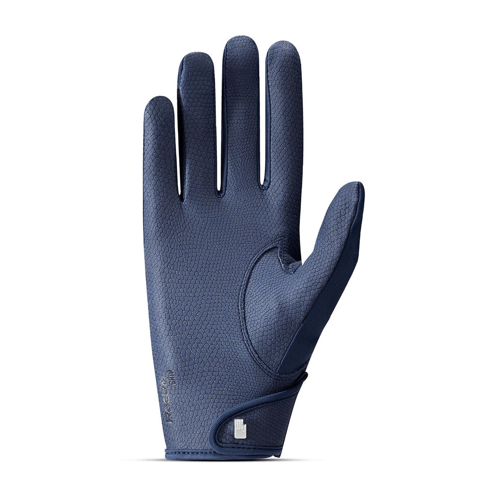 Roeckl Lillinoe Riding Gloves - Festive Blue