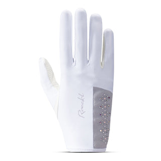 Roeckl Lillinoe Riding Gloves - White