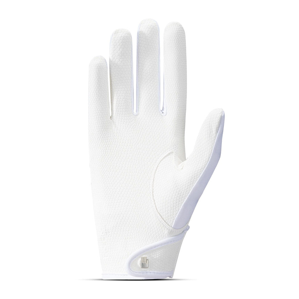 Roeckl Lillinoe Riding Gloves - White