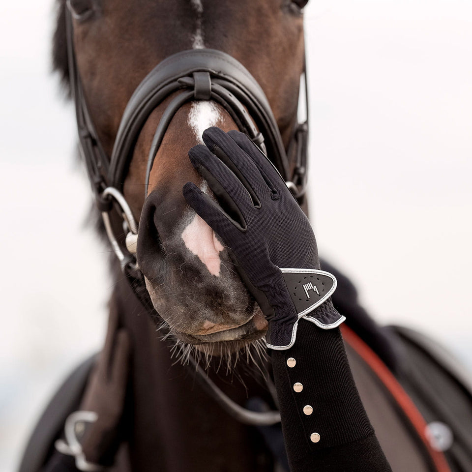 Roeckl Samorin Riding Gloves - Black