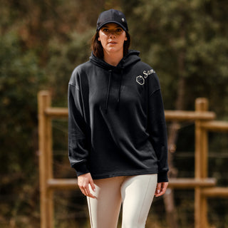 Samshield Carmen Hooded Sweatshirt - Black/Beige