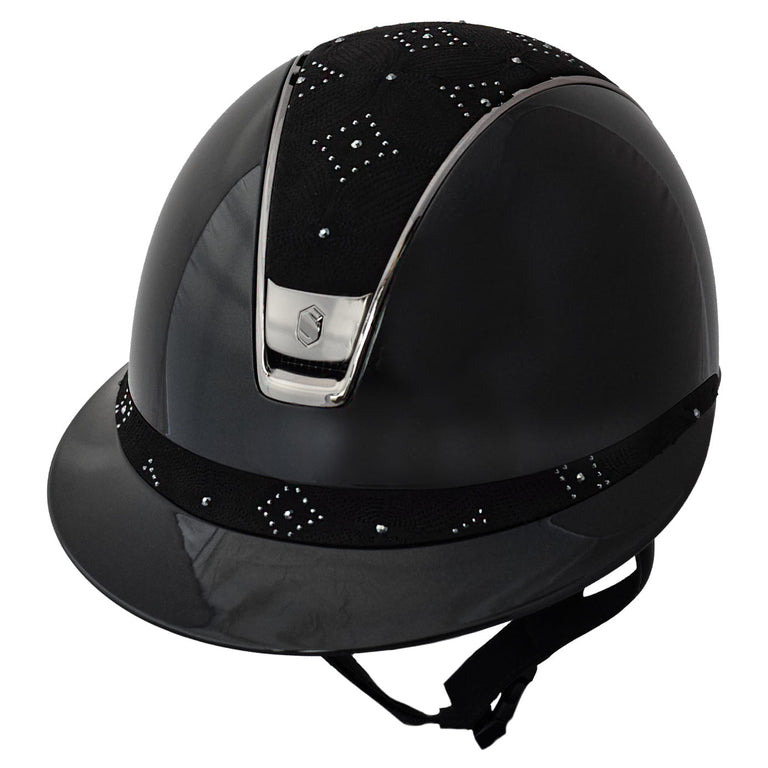 Samshield V2 Miss Shield Black Shadowglossy with Celestial Crystal Top and Band