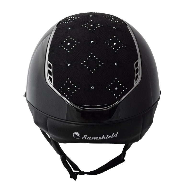 Samshield V2 Miss Shield Black Shadowglossy with Celestial Crystal Top and Band