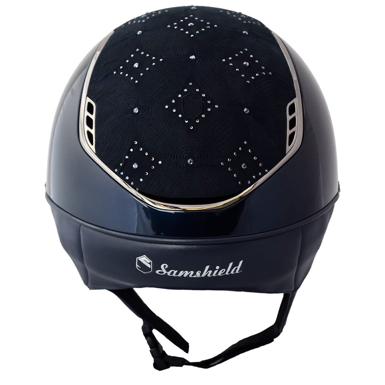 Samshield V2 Miss Shield Navy Shadowglossy with Celestial Crystal Top and Band