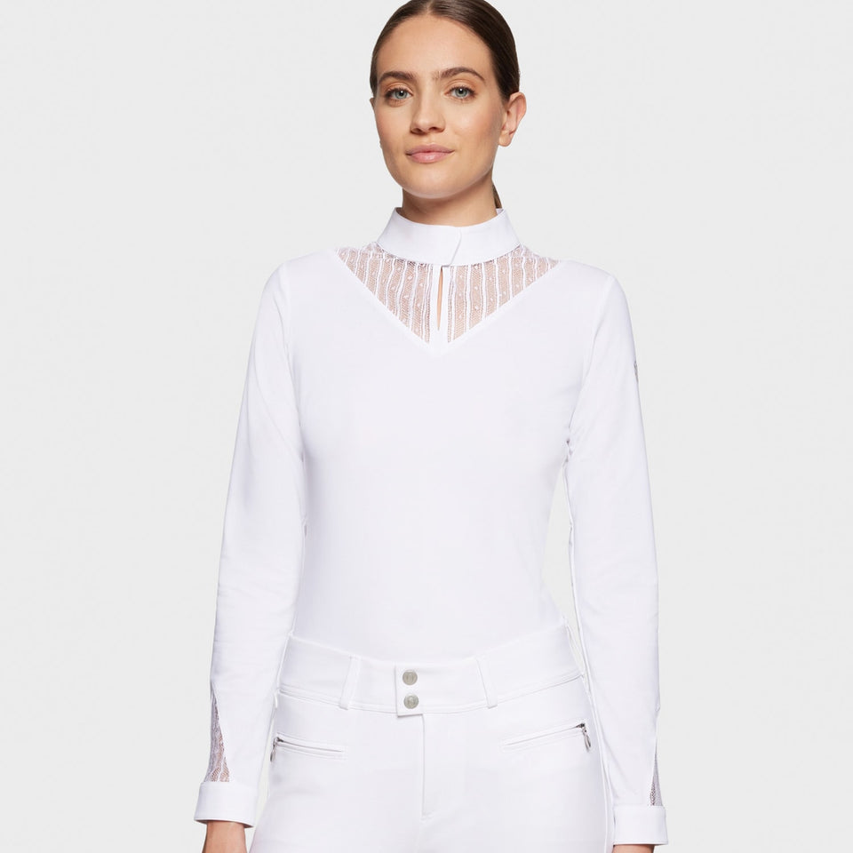 Samshield Beatrice Show Shirt - White