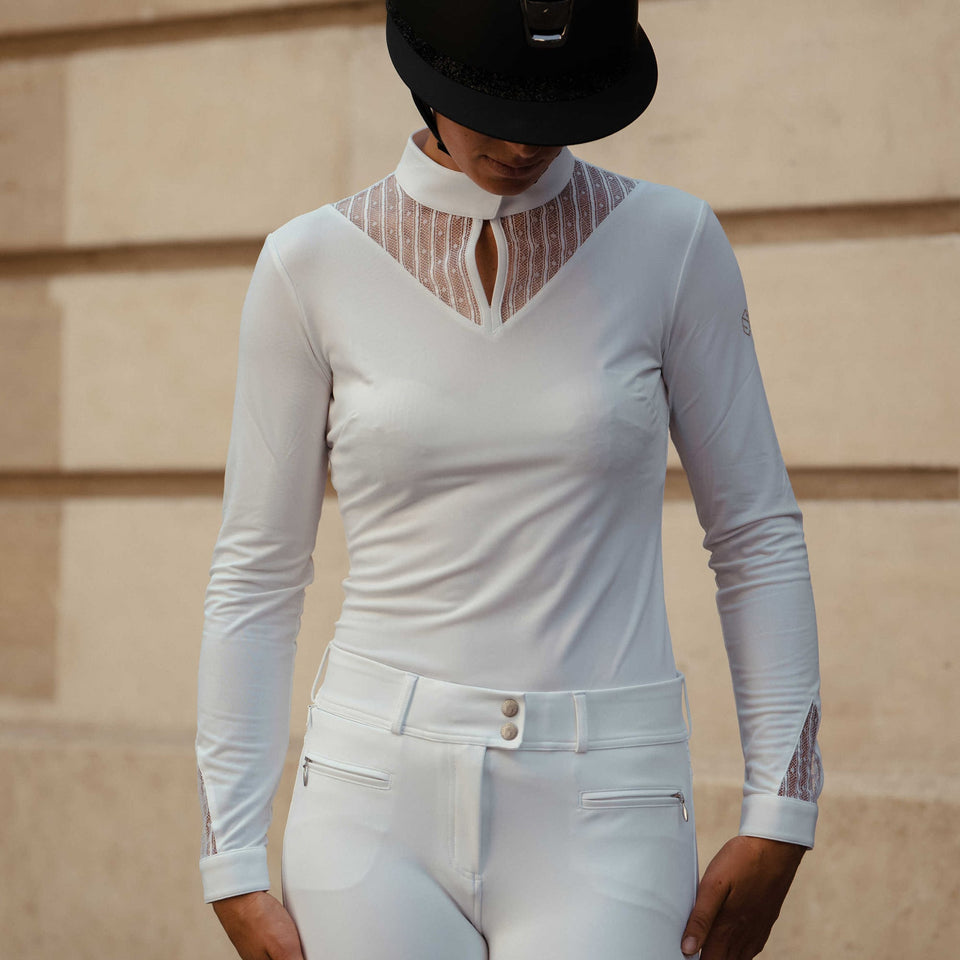 Samshield Beatrice Show Shirt - White
