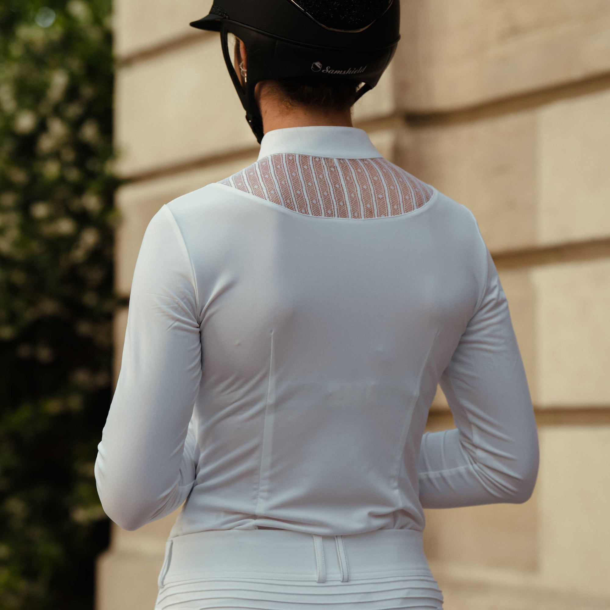 LAMÉE Short Sleeve Riding Shirt LAMÉE Short Sleeve Riding Shirt