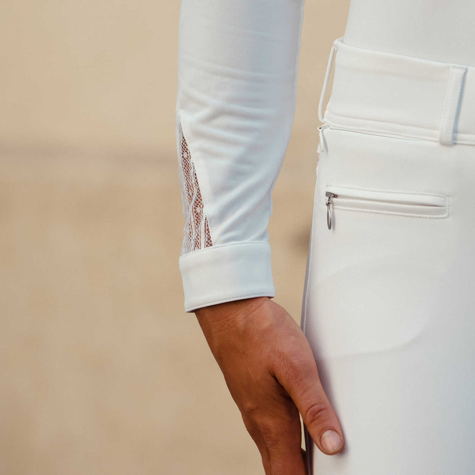 Samshield Beatrice Show Shirt - White