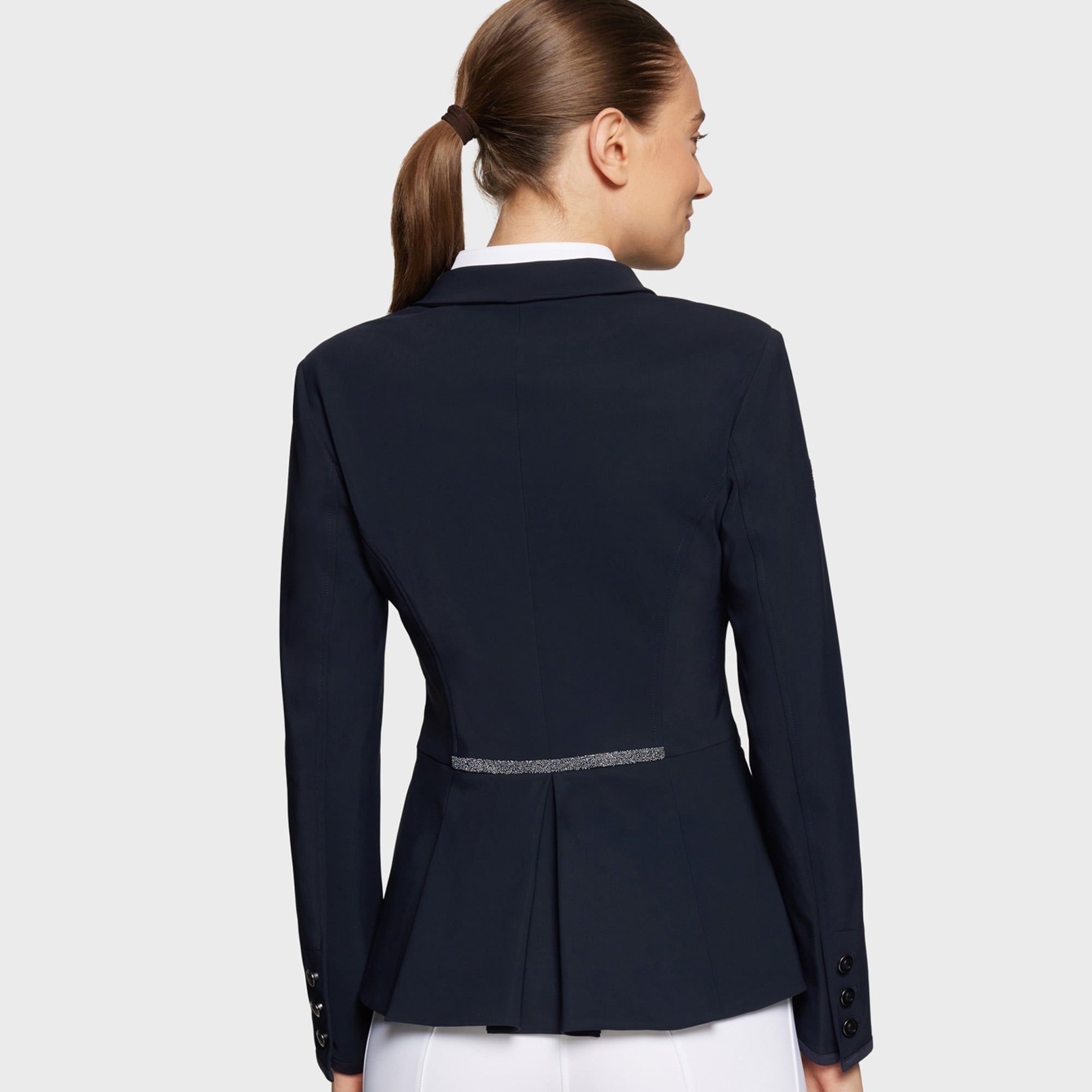 Veston de concours pour femme Victorine Crystal | Samshield SS25 – Équitavi Veston de concours pour femme Victorine Crystal | Samshield SS25 – Équitavi