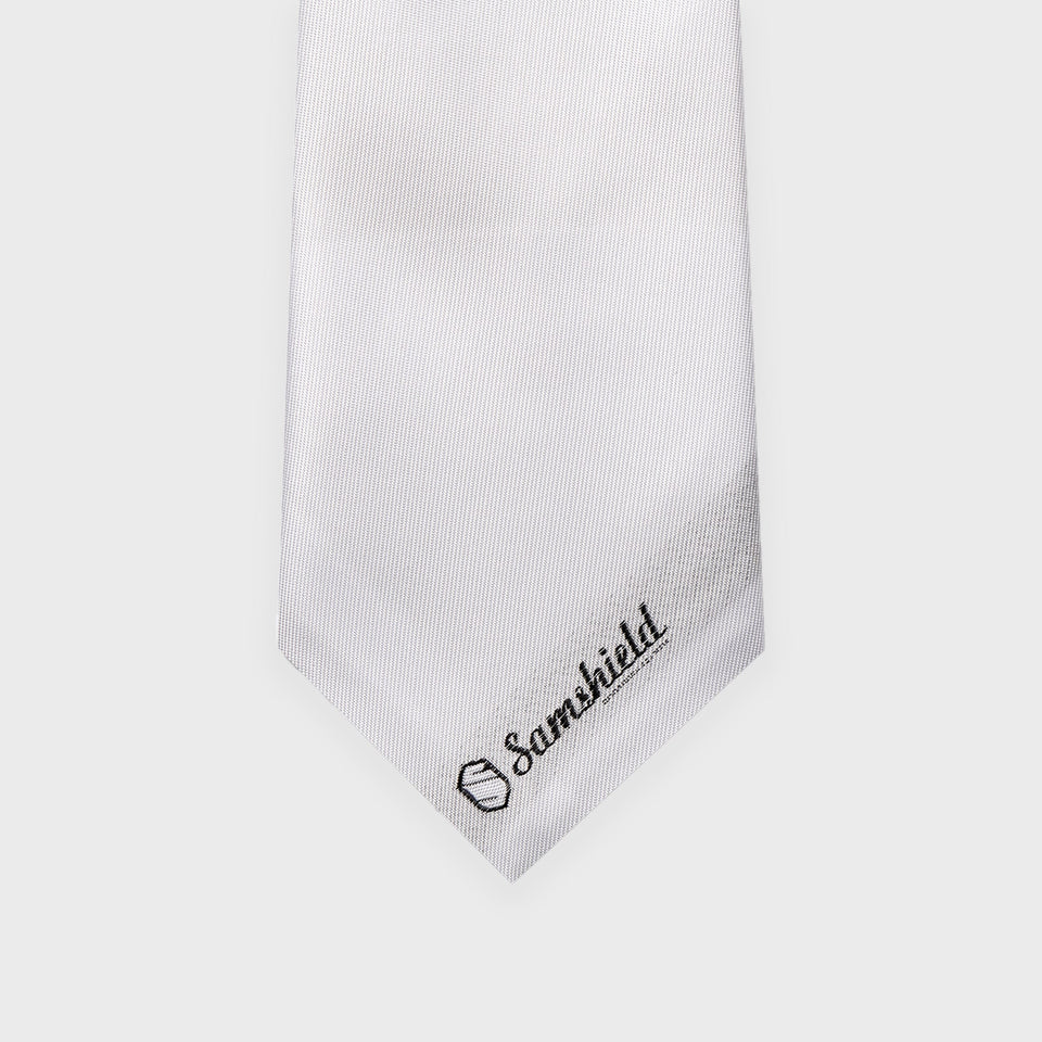 Samshield Logo White Tie