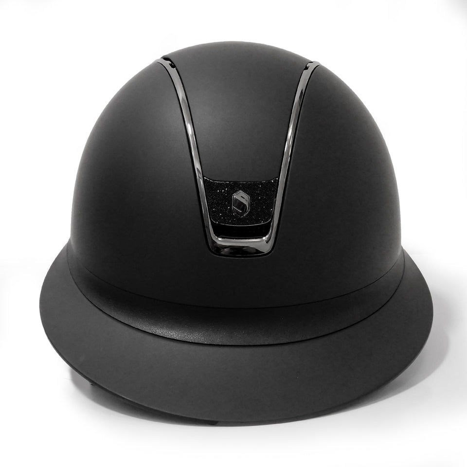 Samshield V2 Miss Shield Black Shadowmatt with Crystal Fabric Blazon