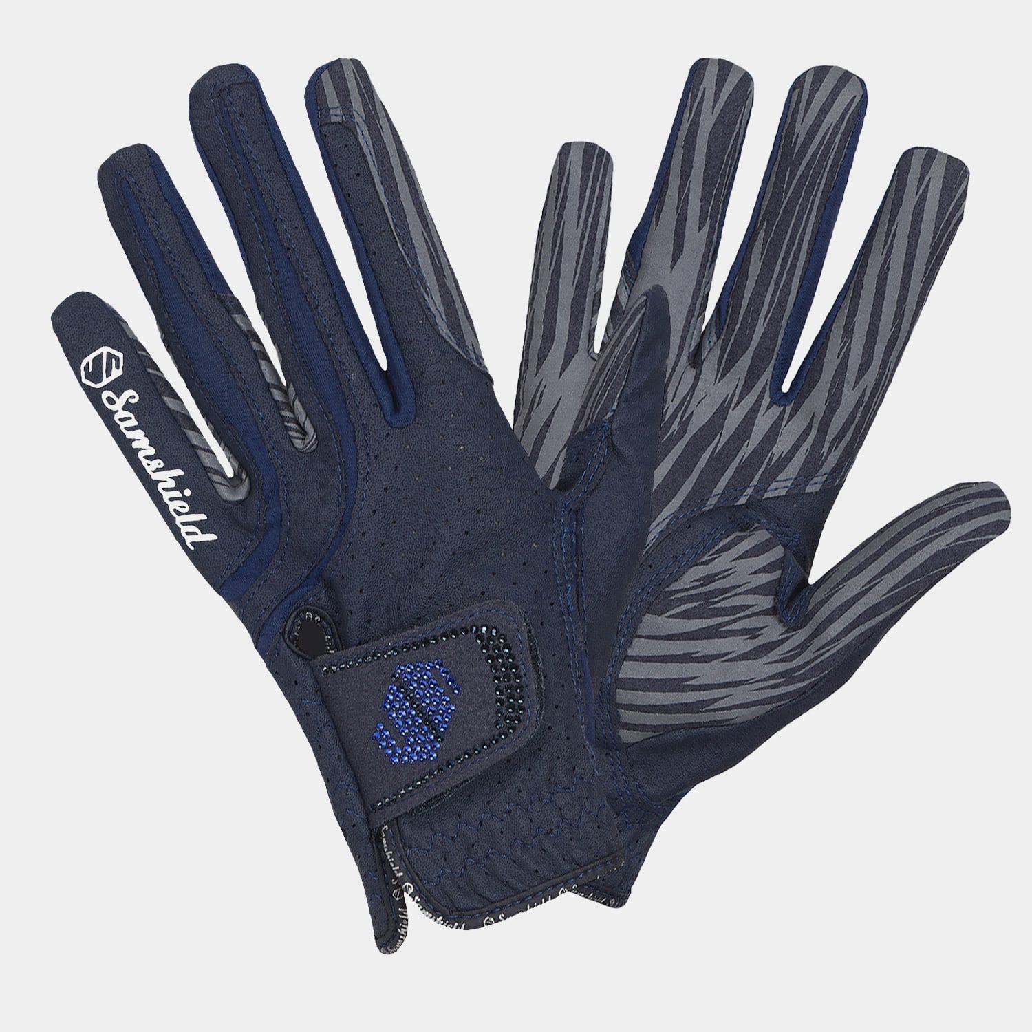 swarovski handschuhe Samshield V-Skin Swarovski Crystal Riding Gloves
