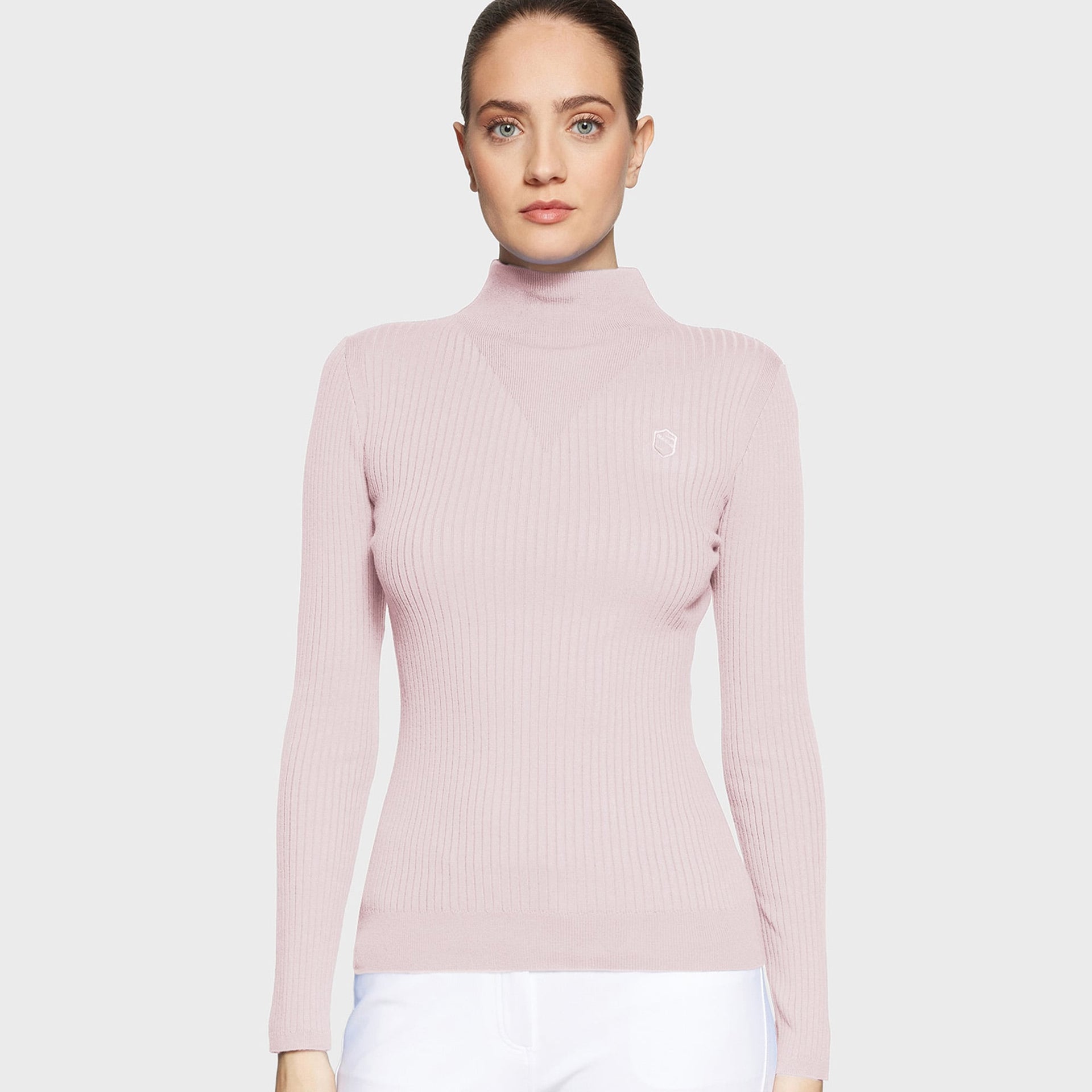 Plastron Crystal SAMSHELD Tssu Équestre Pour Femme Talle XS/S Blanc Plastron Crystal SAMSHELD Tssu Équestre Pour Femme Talle XS/S Blanc