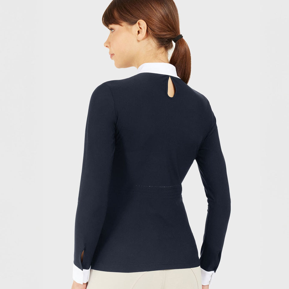 Samshield Aloise Long Sleeve Show Shirt - Navy