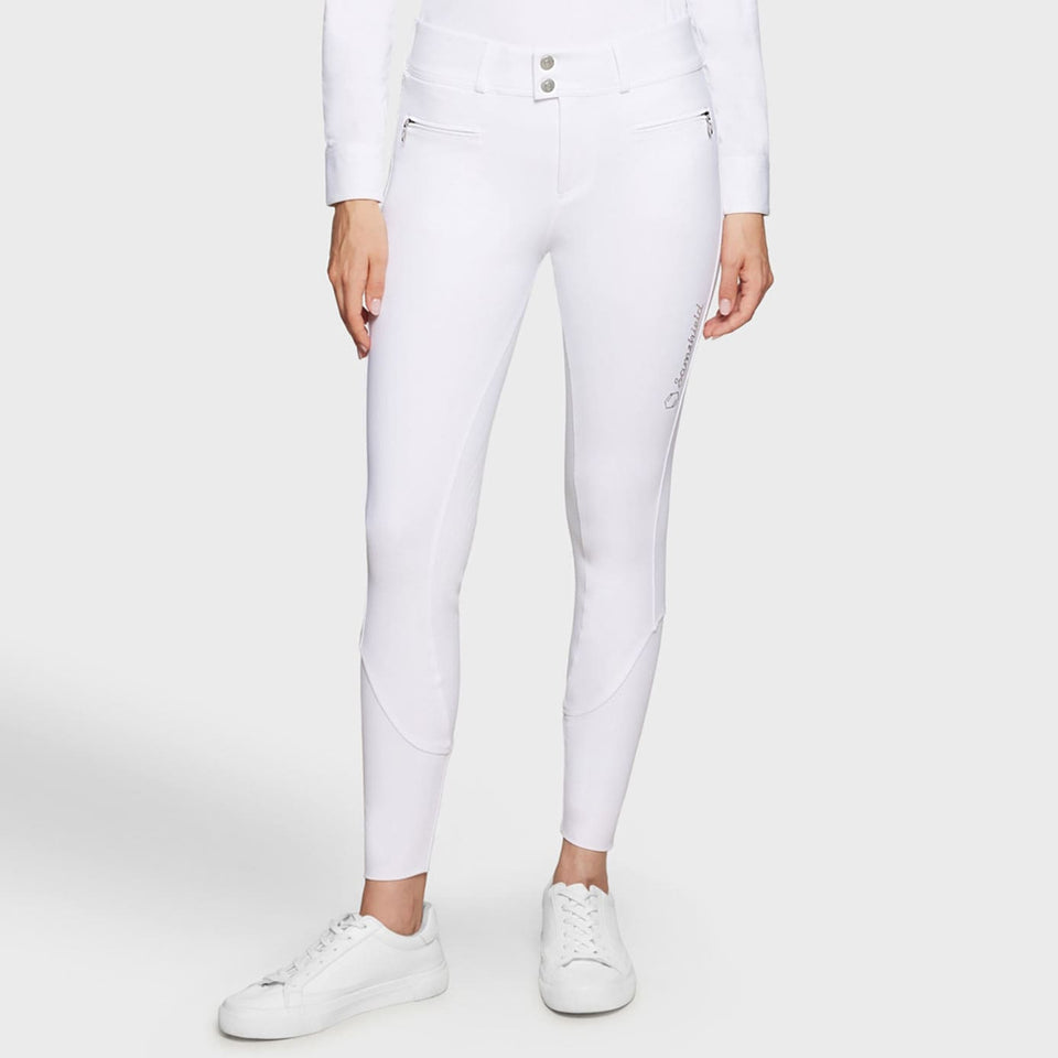 Samshield Clara Full Grip Breeches - White