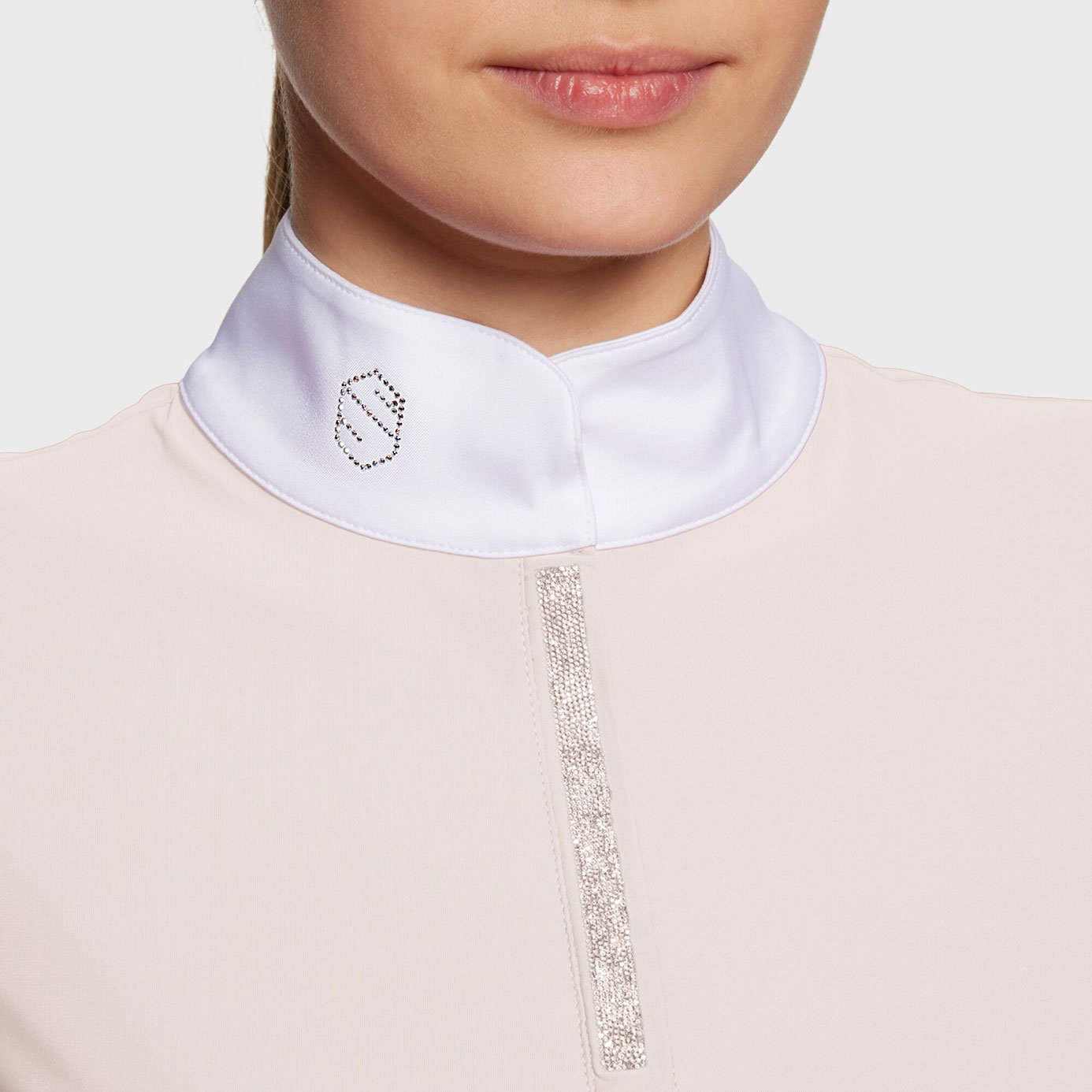 Pink Roxy Shirt Samshield Equestrian Roxy Premium Show Shirt | Rosewater Pink ...